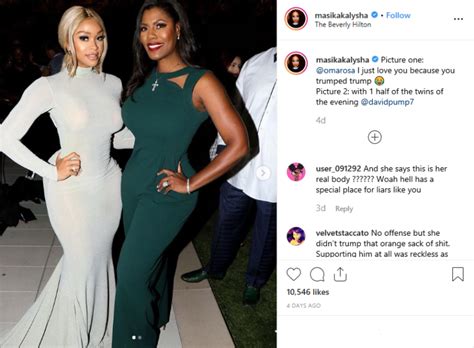 Masika Kalysha and K. Michelle post tweets in regards to a。